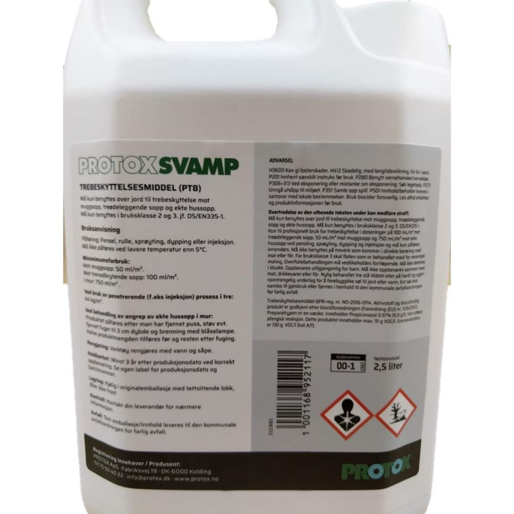 ProtoxSvamp 2,5 l soppmiddel - Bilde 2
