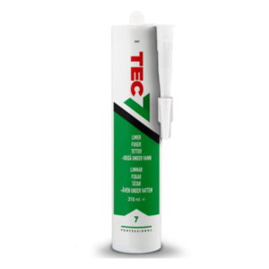 Tec7 Hvit 310ml resirkulerbar PE-patron