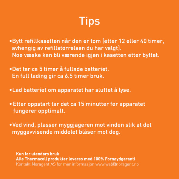 Thermacell Refill 40 timer til E55 ladbar - Bilde 5