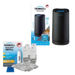 Thermacell myggjager Halo mini sort inkl. 4pk. refill - 48t.